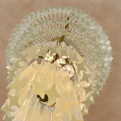 Cascada Spiral Clear Chandelier 15.7"-23.6"