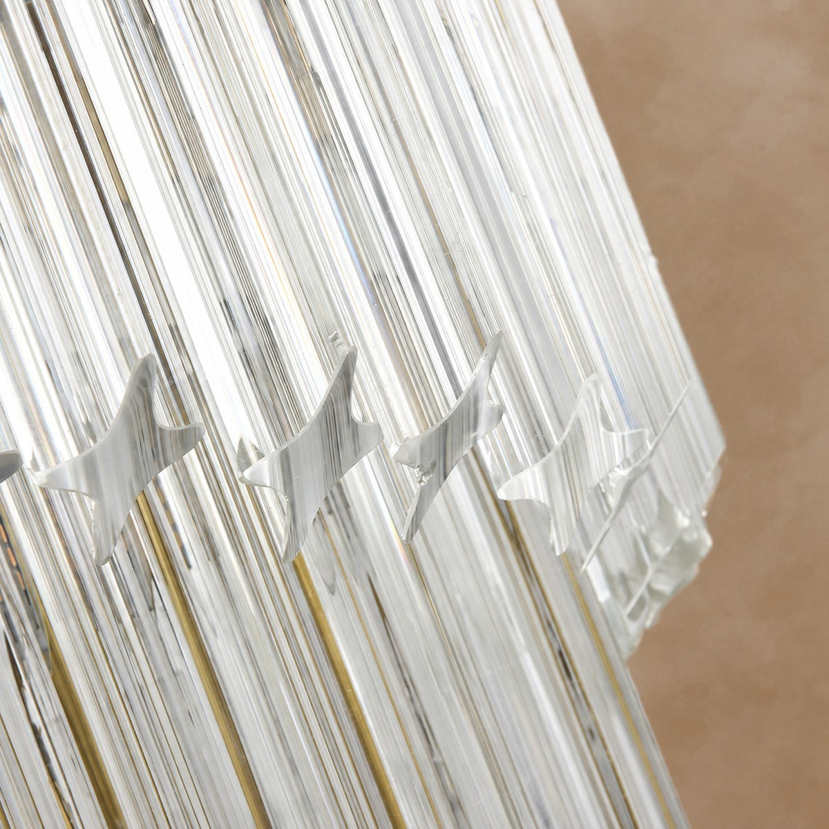Cascada Spiral Clear Chandelier 15.7"-23.6"