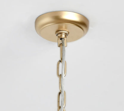 Cerisse Beaded Chandelier 28"