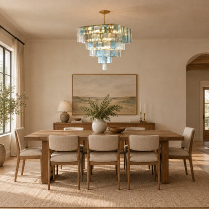 Chromatic Vault Artisan Murano Chandelier
