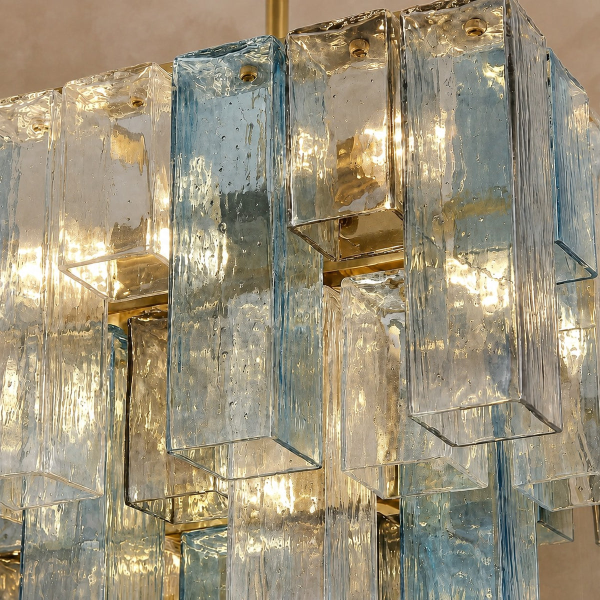 Chromatic Vault Artisan Murano Chandelier
