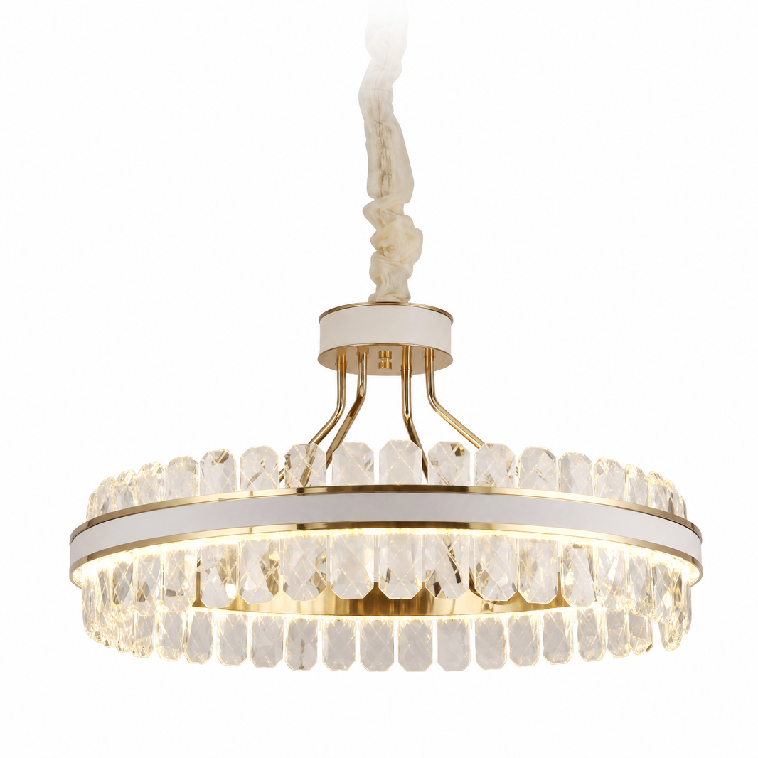 Cintura Leather Chandelier — product photo