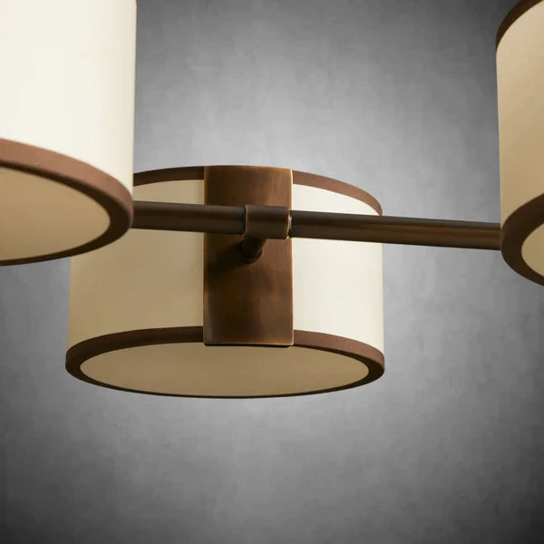 Daphne Fabric Linear Chandelier 62''72''