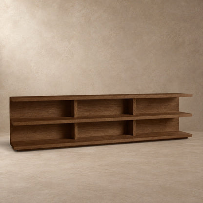 Contemporary Wood Console Table by Happyarcadian