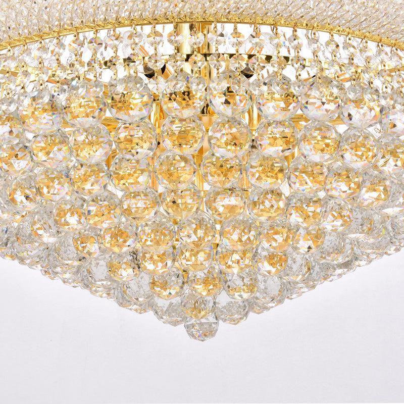 Luxury Crystal Chandelier for Grand Villa Hall and Duplex Staircase Lighting