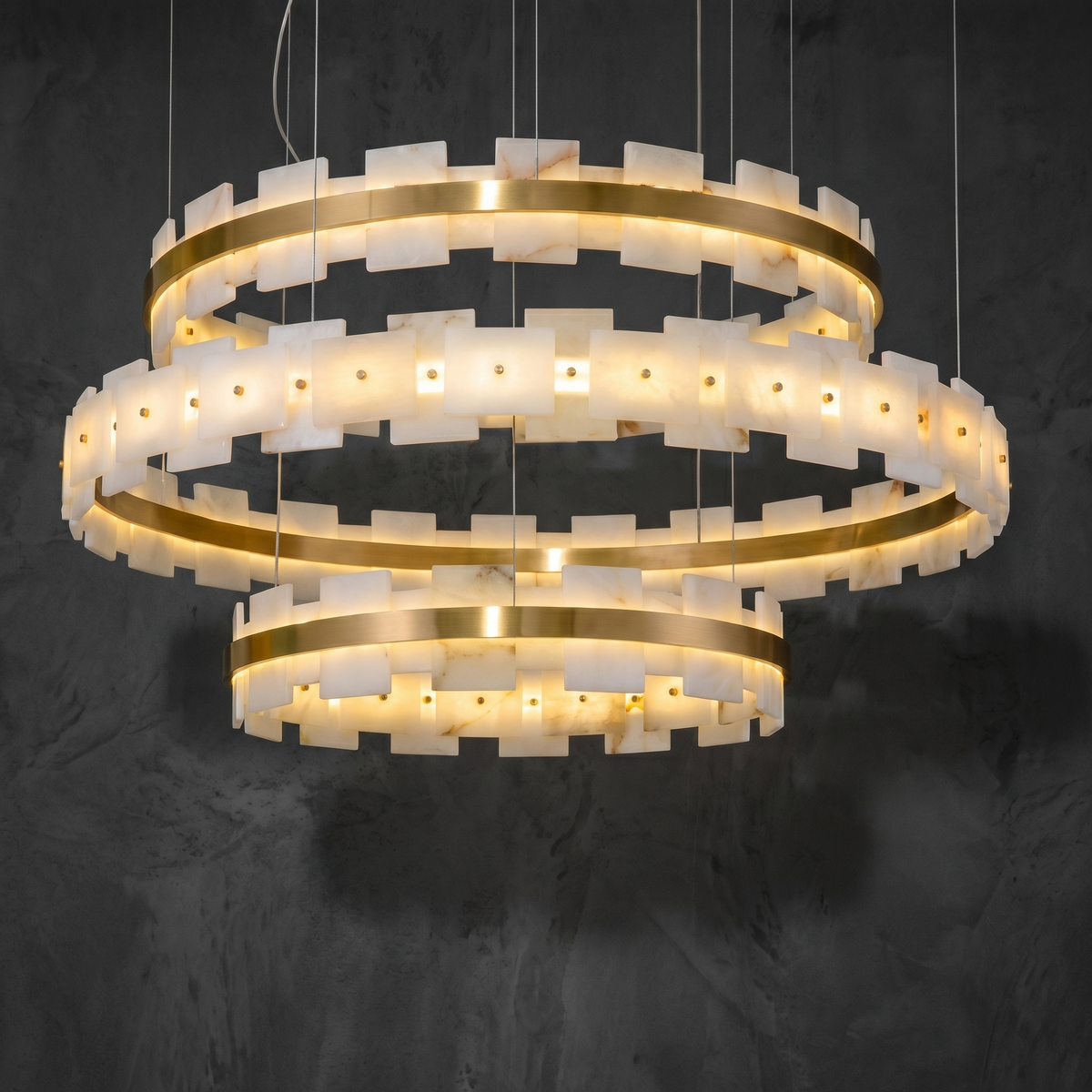 Round Tiered Chandelier