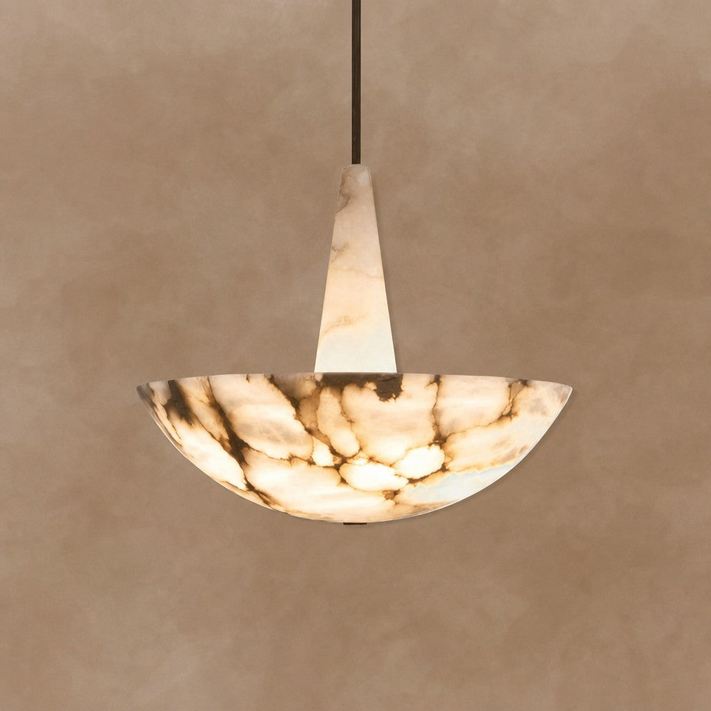 Domus Alabaster Chandelier 19.7" 27.6"