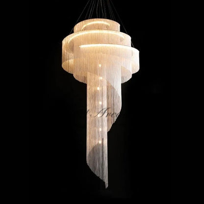 HA Alisa Multi-Layer Ring Chandelier