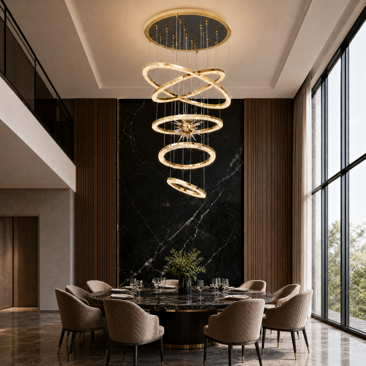 Egiziano Octagonal Chandelier