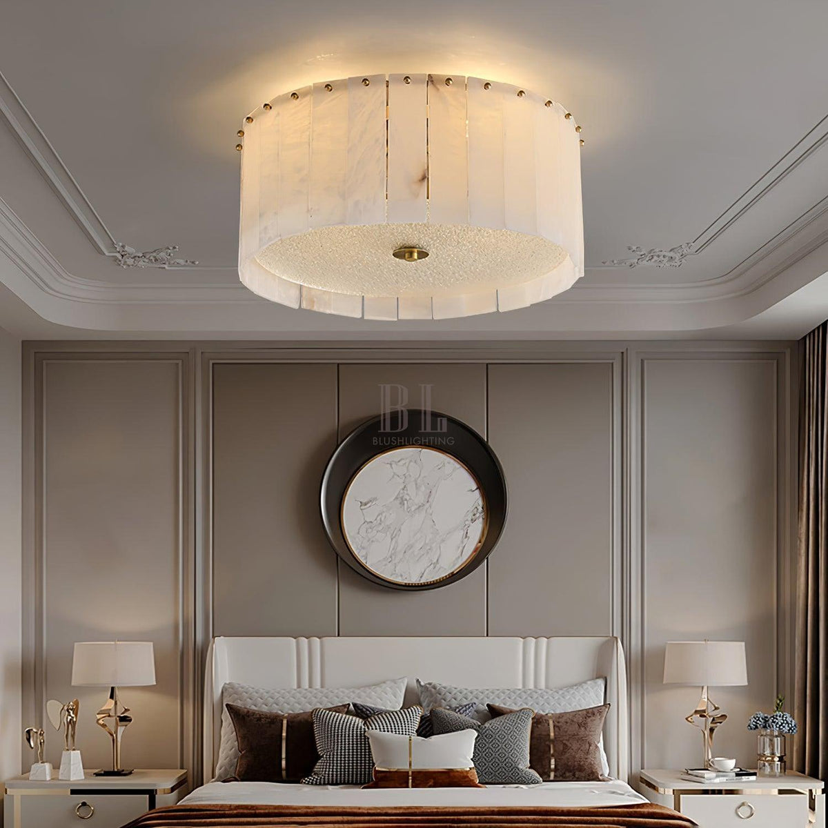 Elysian Alabaster Ceiling Lamp
