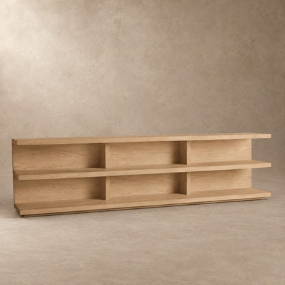 Contemporary Wood Console Table by Happyarcadian