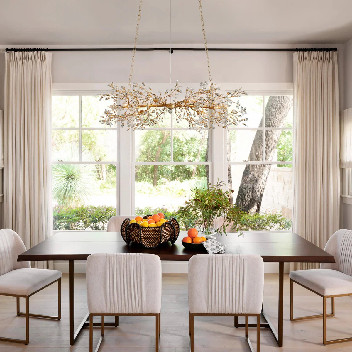 Fiore Colored Linear Chandelier