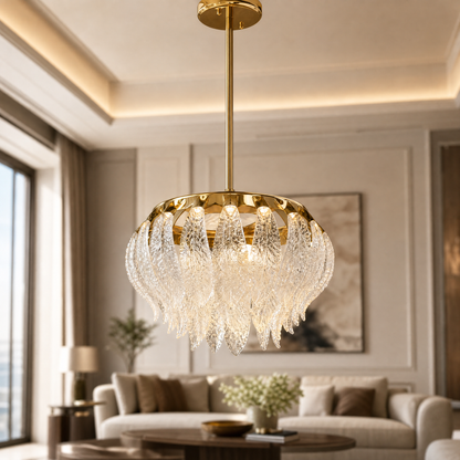 Floral Glory Modern Sculptural Pendant Light