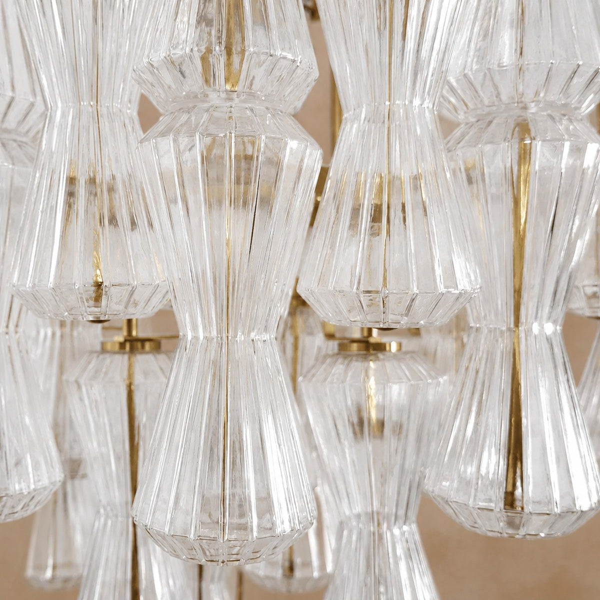 Florenzia Glass Chandelier 25.6"