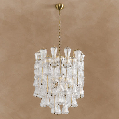 Florenzia Glass Chandelier 25.6"