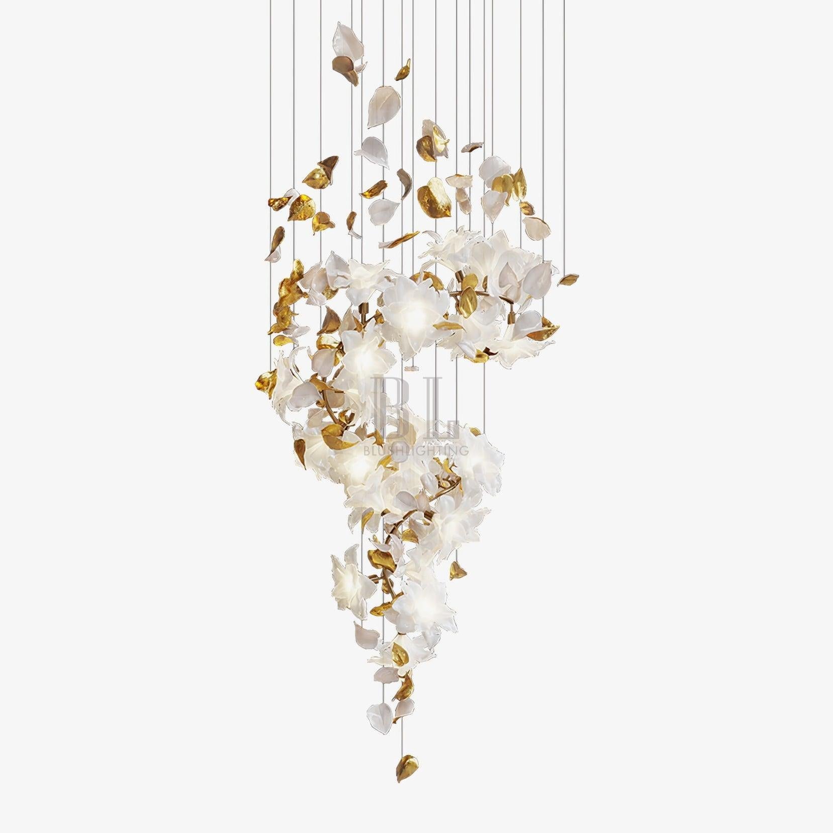 Flying Flowers Fluttering Chandelier