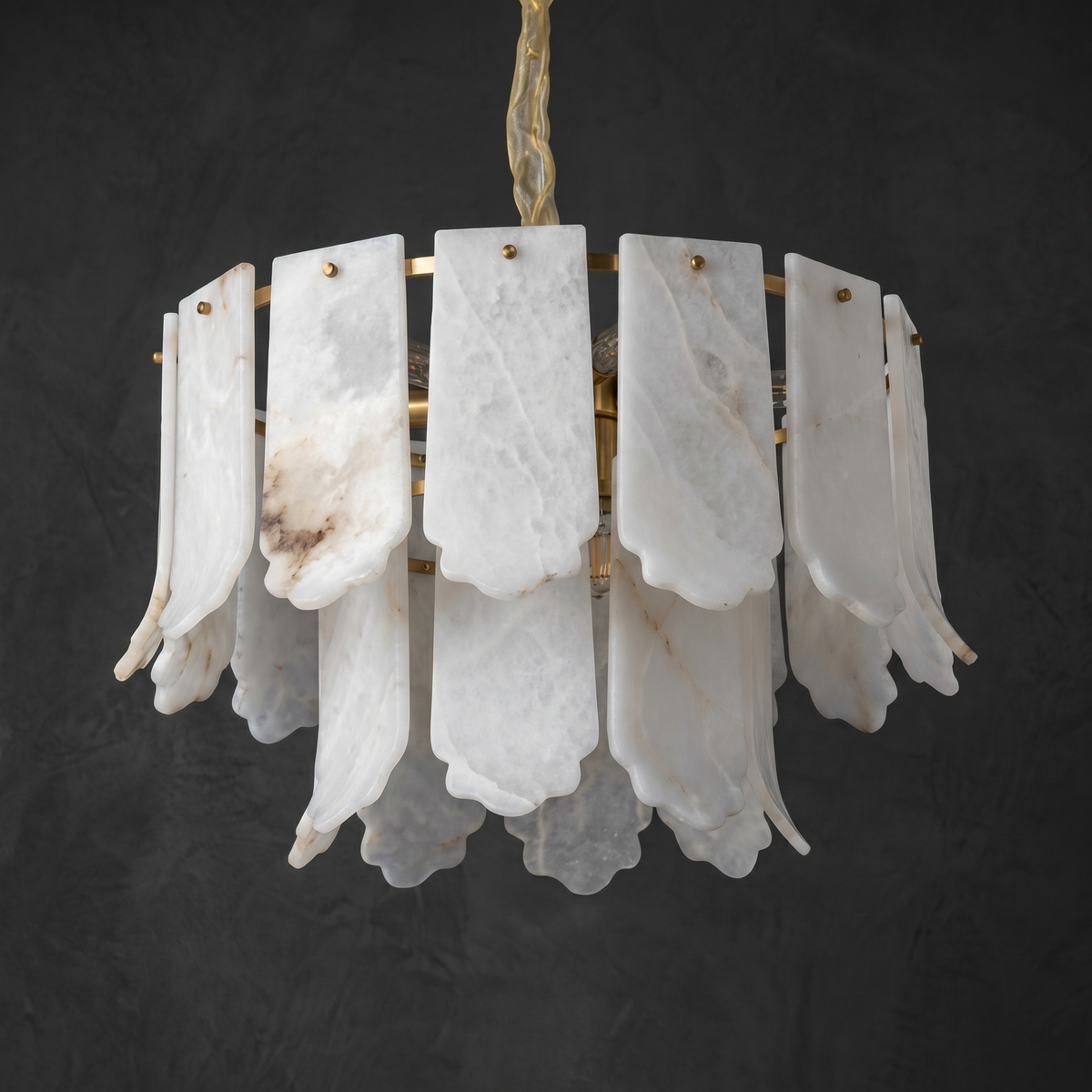 Round Pendant Light in a dining room