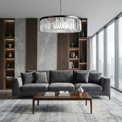 Lenthorne Crystal Round Chandelier