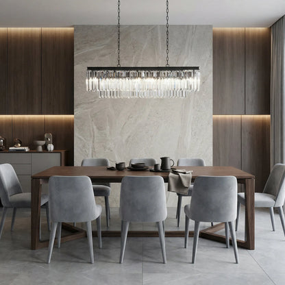 Lenthorne Tiered Rectangular Chandelier
