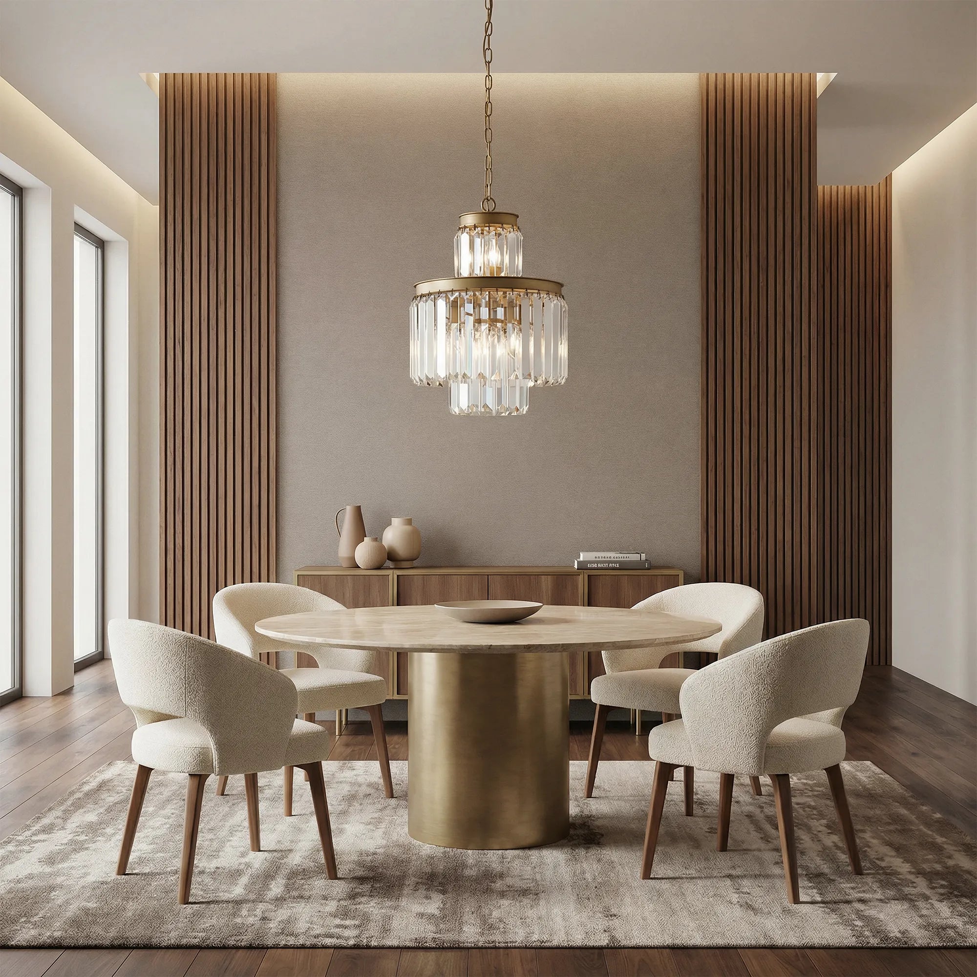 Leyland Tiered Round Chandelier Lighting