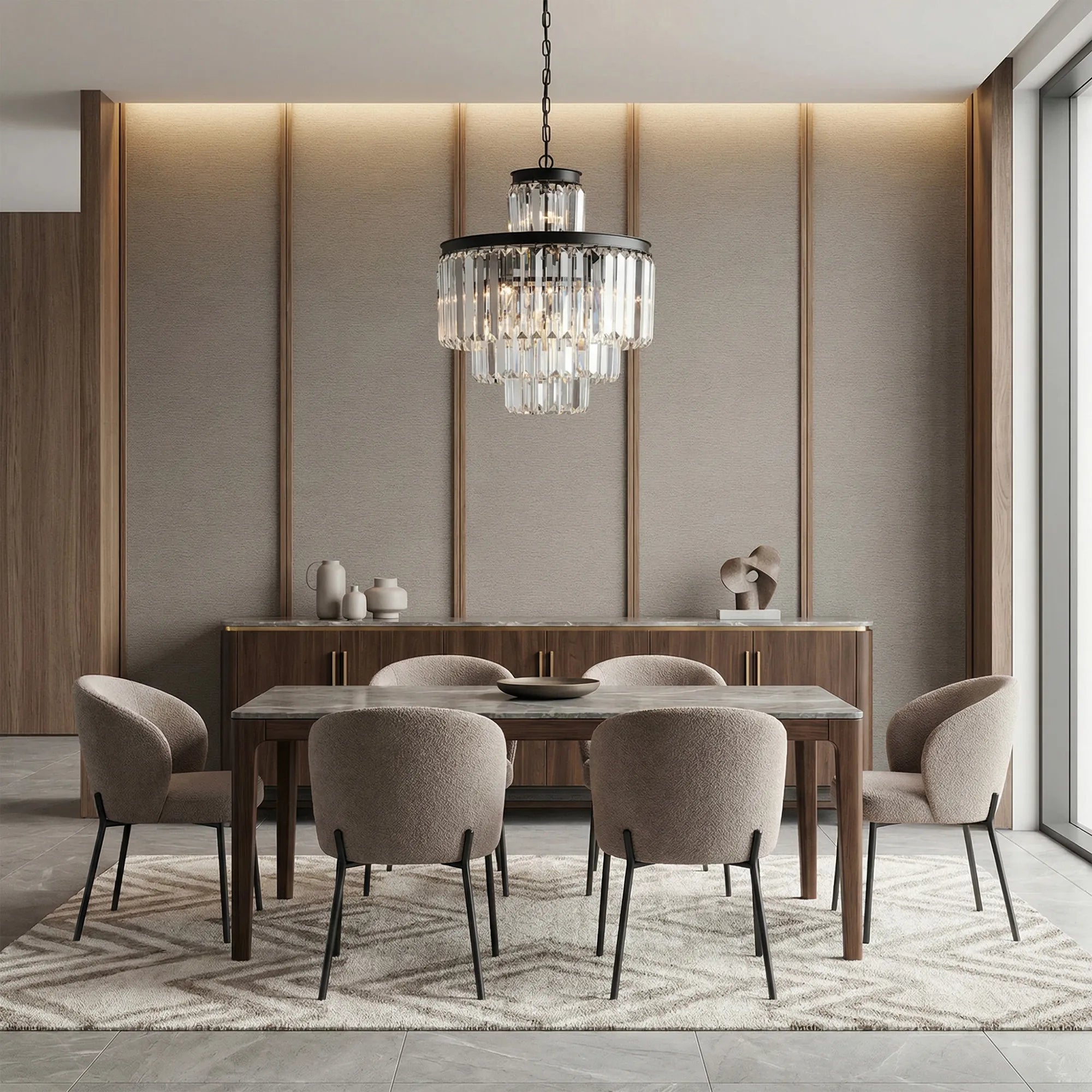Leyland Tiered Round Chandelier Lighting