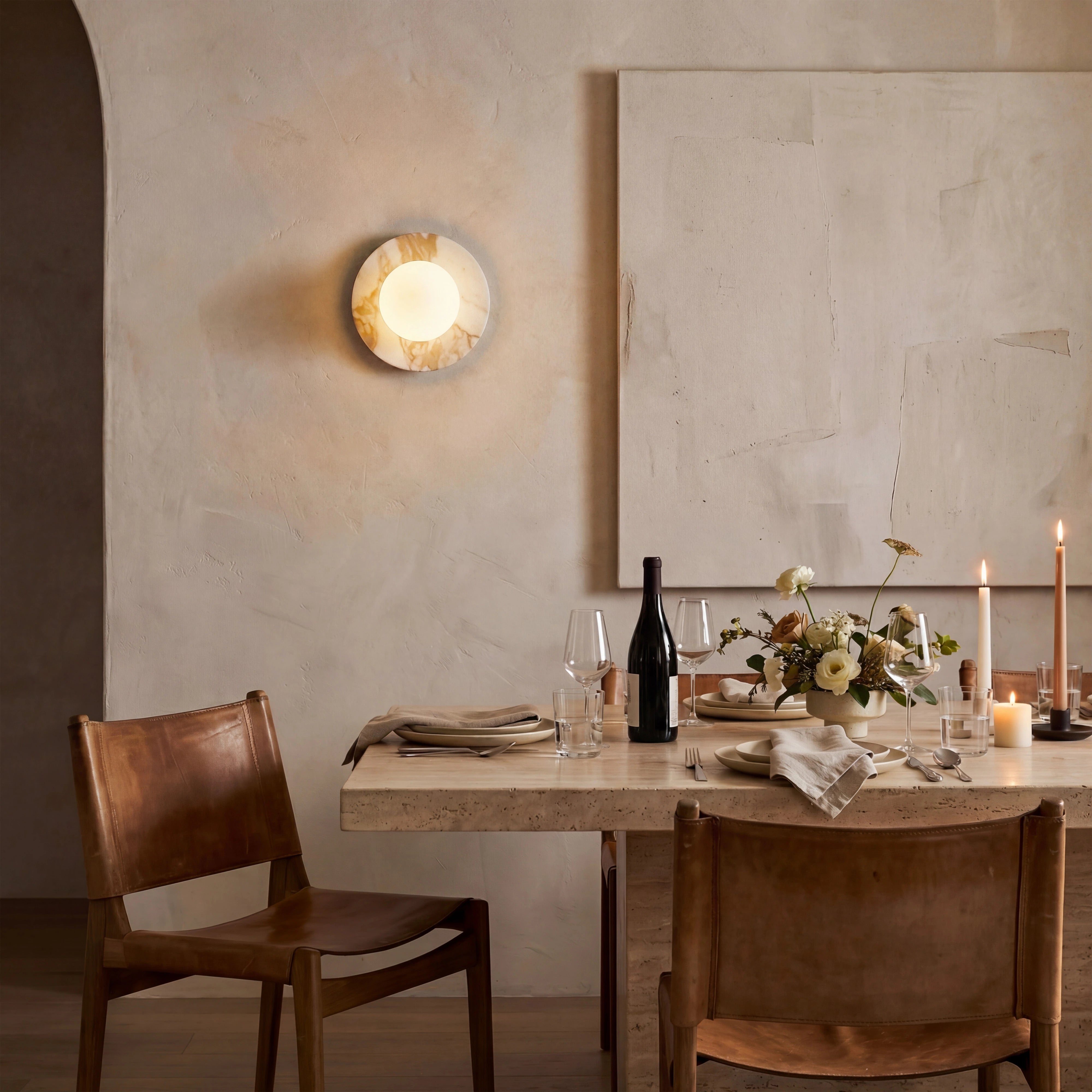 Corinna Marble Sconce