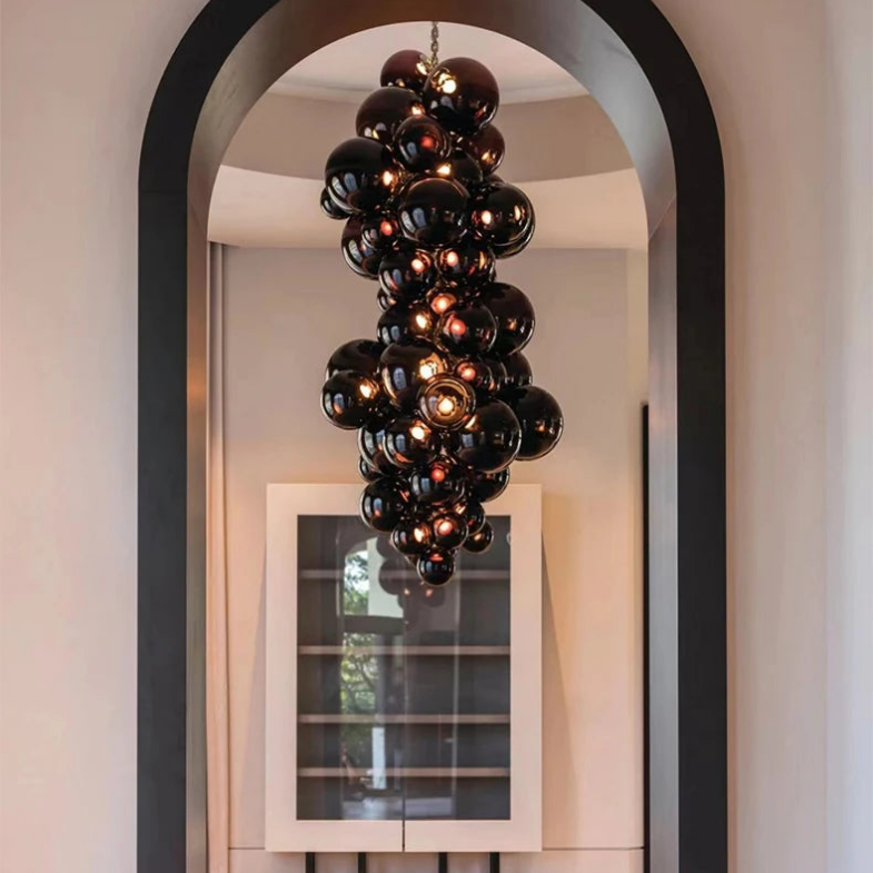 Velymo Grapetta Grape Swag Chandelier 23.6"