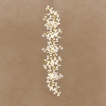 Gingko Leaves Chandelier 196.8"
