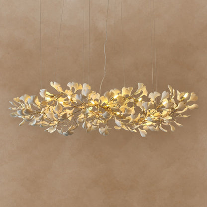 Gingko Leaves Chandelier 196.8"