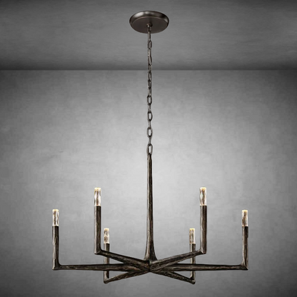 Thalen Forged Round Chandelier 36"48" 60" 72"