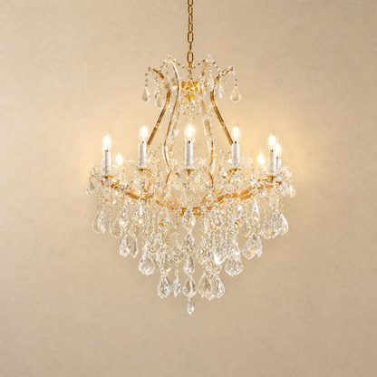Maria Theresa Gold Chandelier in gold