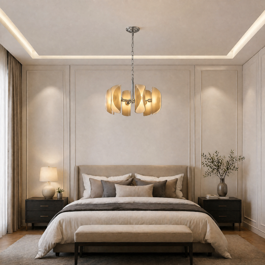 Helena Living Room Chandelier Modern 31"