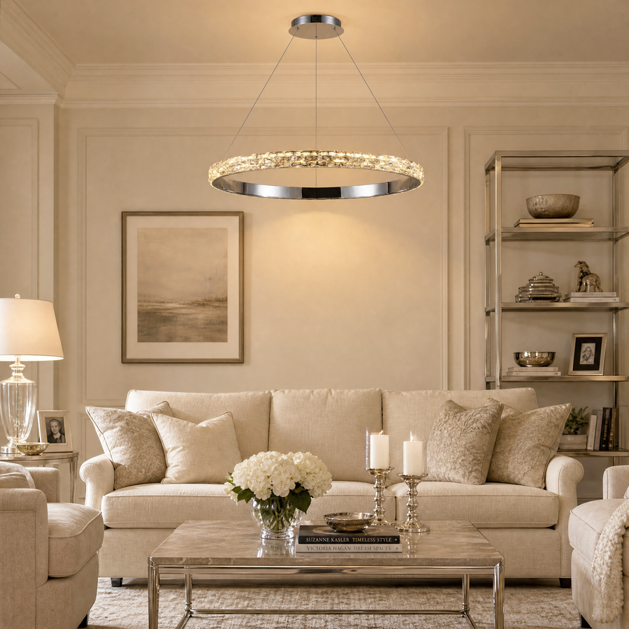 Vega Ring Crystal Chandelier (5)