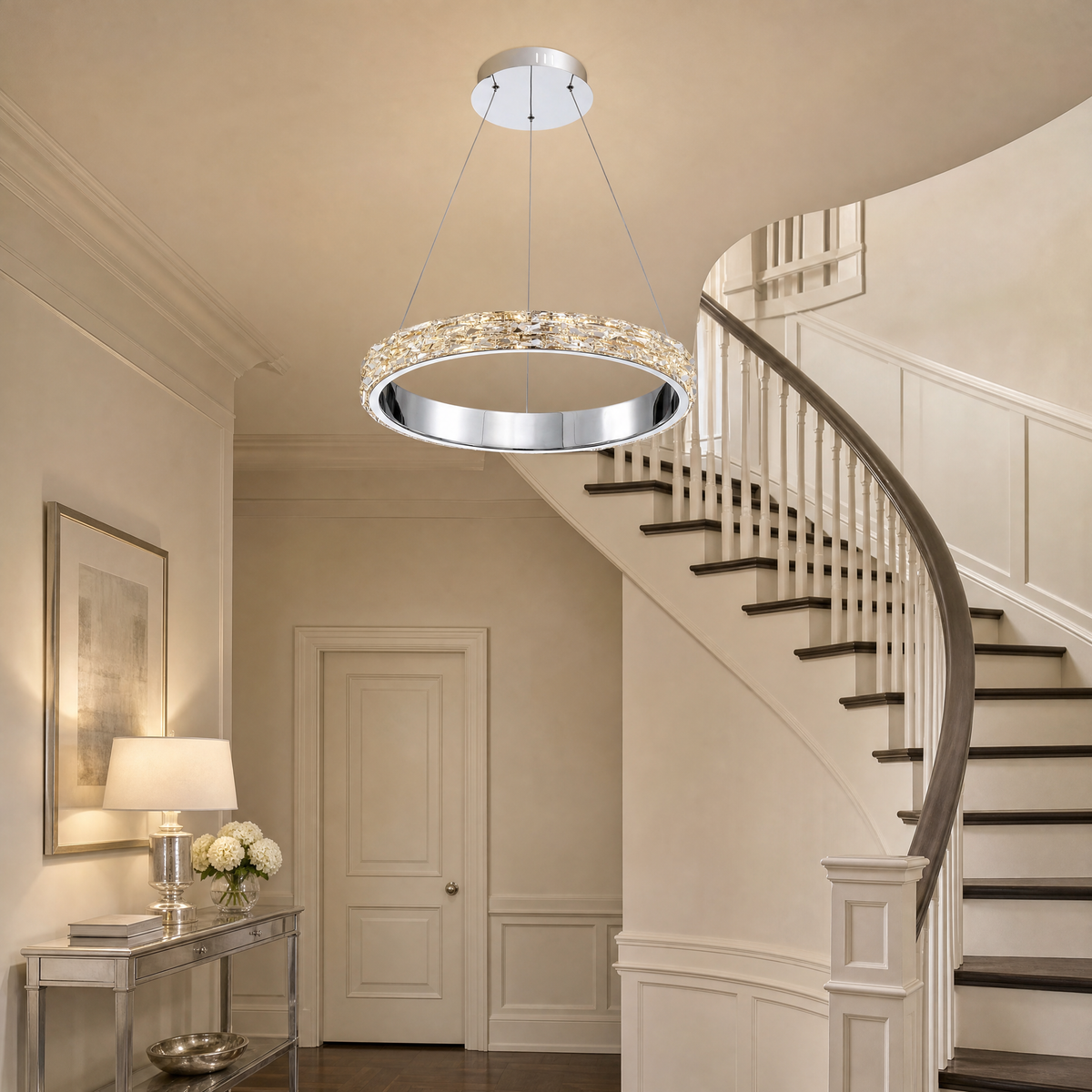 Vega Ring Crystal Chandelier (8)