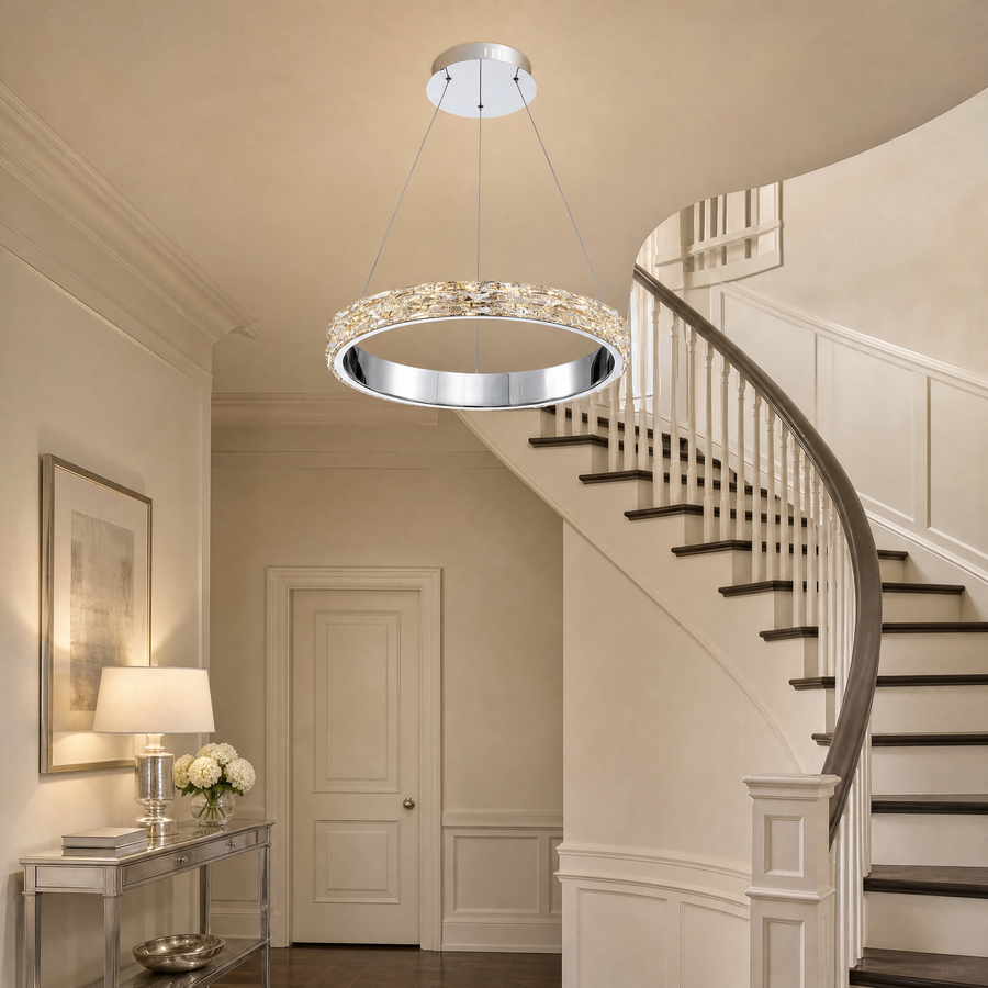 Vega Ring Crystal Chandelier (8)
