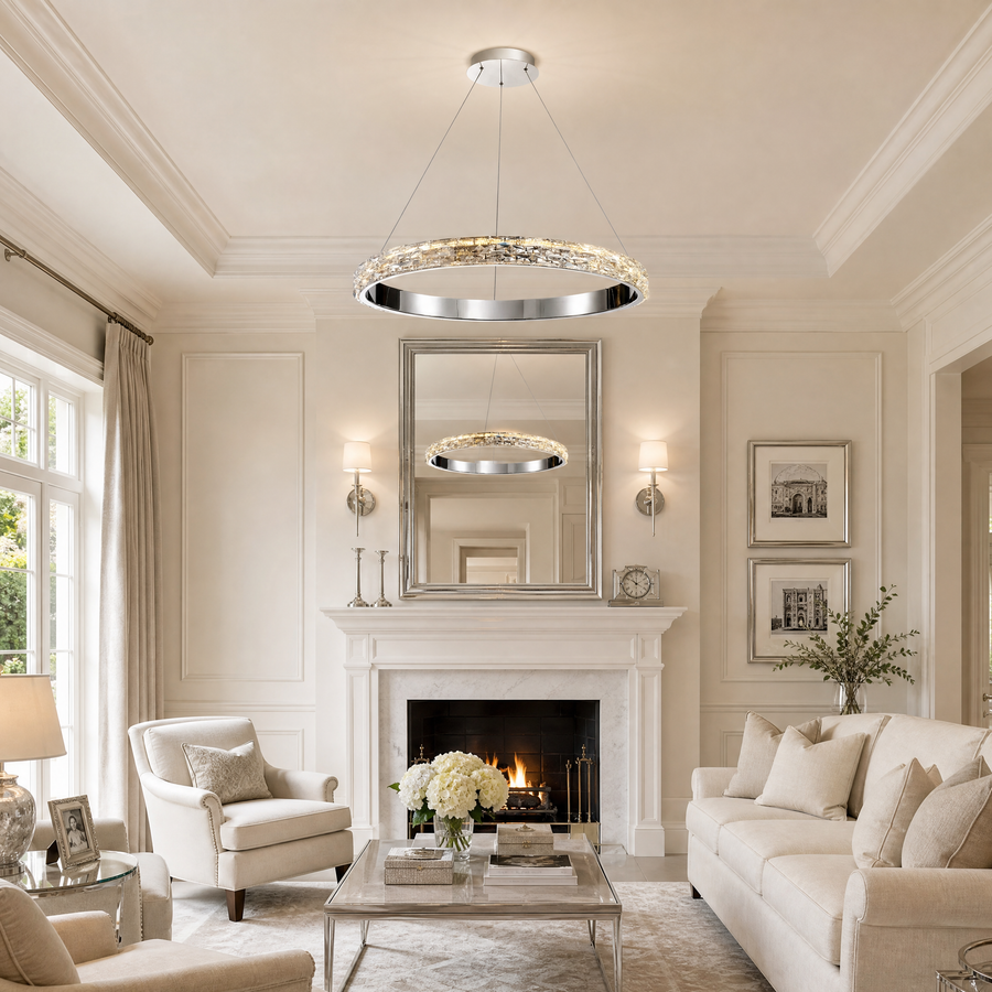 Vega Ring Crystal Chandelier (9)