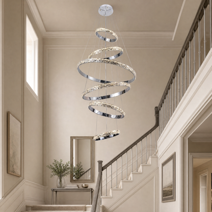 Vega Ring Crystal Chandelier (10)
