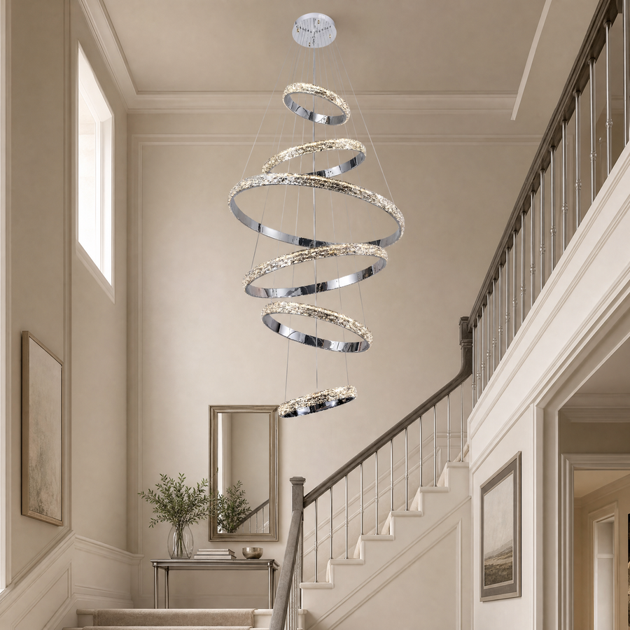 Vega Ring Crystal Chandelier (10)