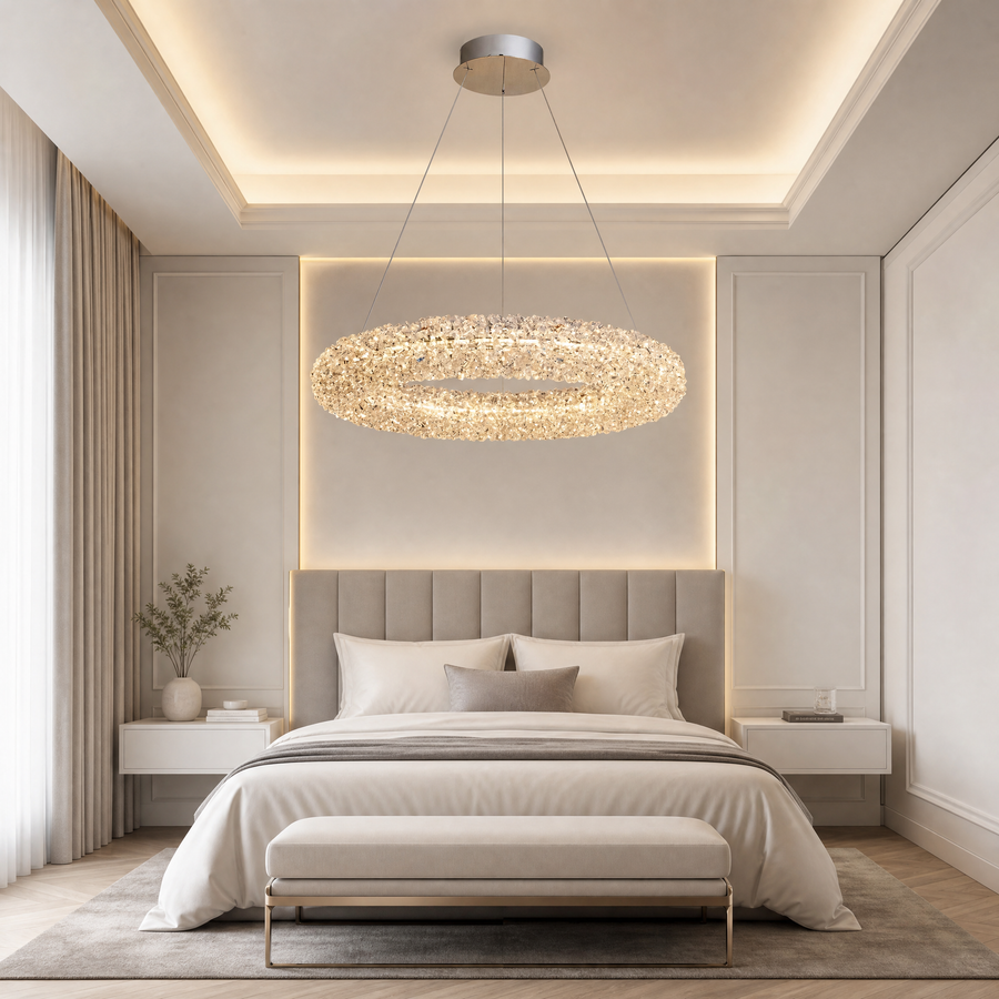 Lumina Crystal Pendant Chandelier (6)