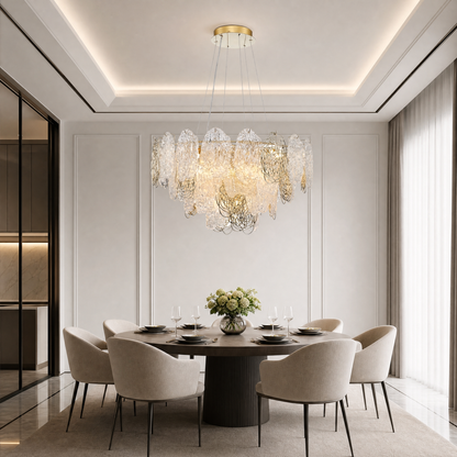 Filo Artisan Glass Round Chandelier (4)