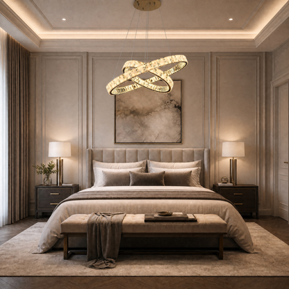 Ellery Crystal Galaxy Chandelier 37" (5)