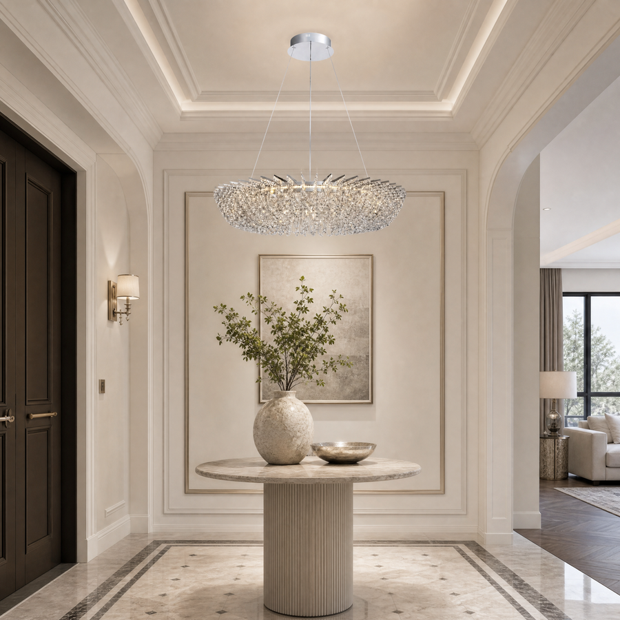 Stella Round Crystal Chandelier (13)