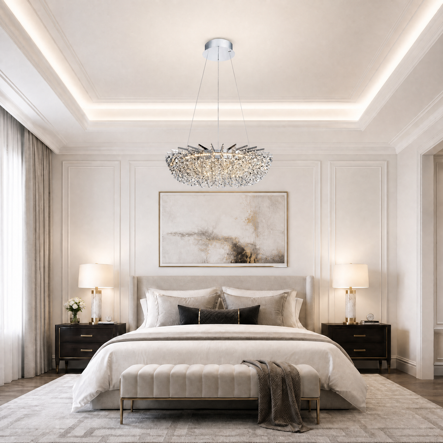 Stella Round Crystal Chandelier (8)