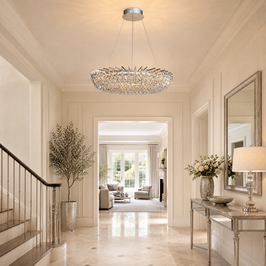 Stella Round Crystal Chandelier (10)