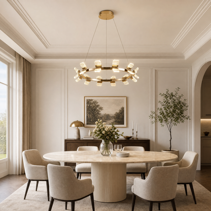 Isadora Modern Ring Chandelier 39" (2)