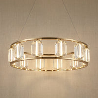 Dining Room Chandelier in champagne gold