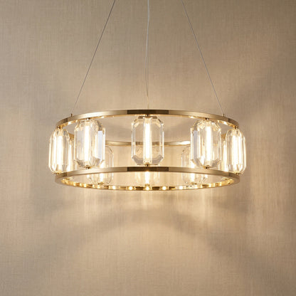 Dining Room Chandelier in a living room