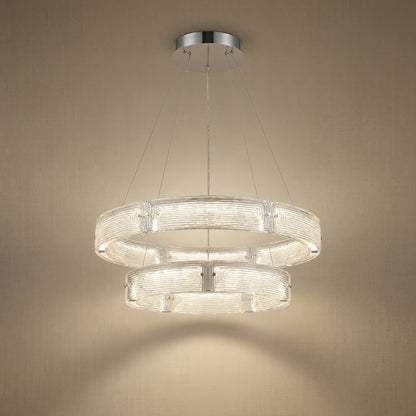 Living Room Chandelier in chrome
