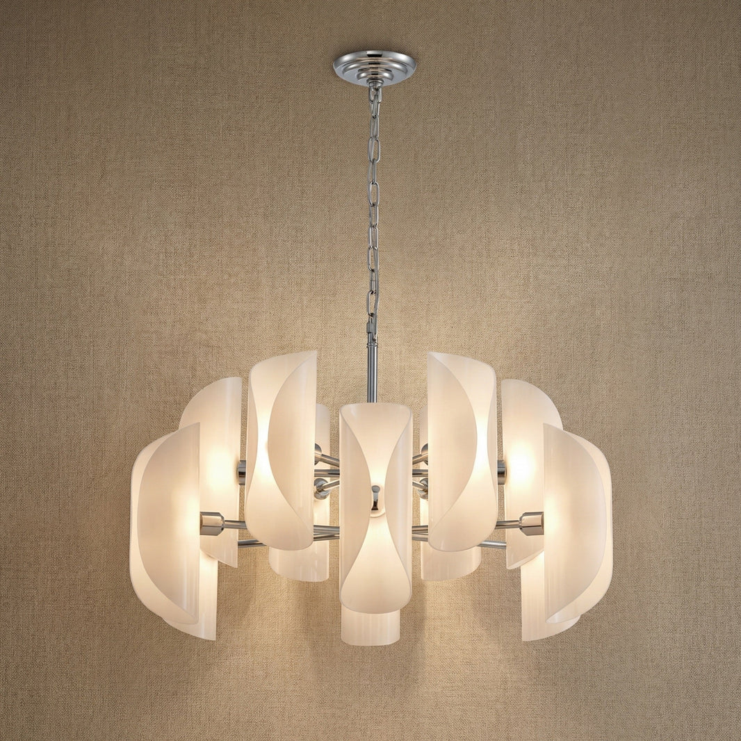 Living Room Chandelier Modern in gold