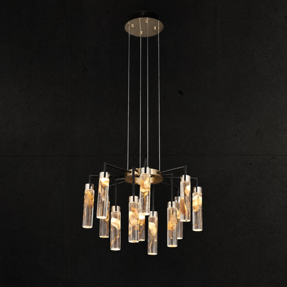 Phoenix Tree Modern Sculptural Ring Chandelier - main